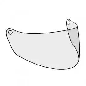 Visière Alpinestars Type AJH Transparent