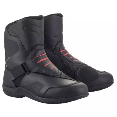 Bottes Alpinestars Ridge V2 Waterproof Rouge Noir