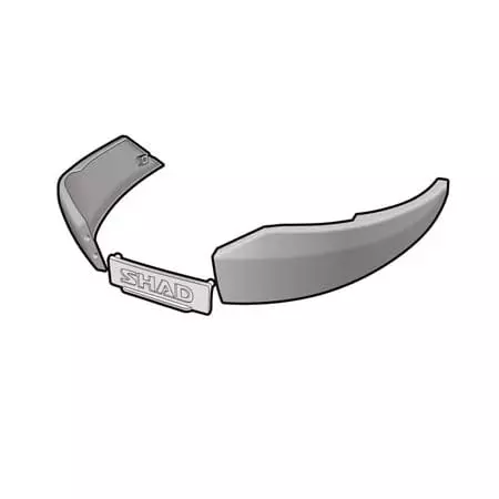 Kit Plastiques Latéraux Shad SH48 Gris Foncé