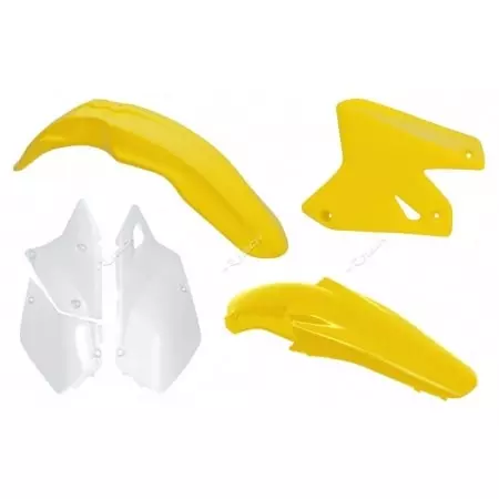 Kit Plastique Racetech Couleur Origine Jaune Blanc Suzuki DR-Z400