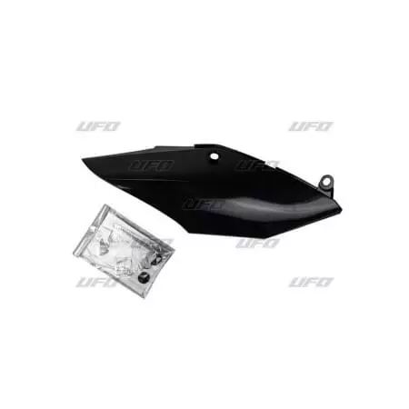 Plaques Latérales Mono-Silencieux UFO Honda Noir