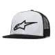 Casquette Alpinestars Corp Trucker Blanc Noir