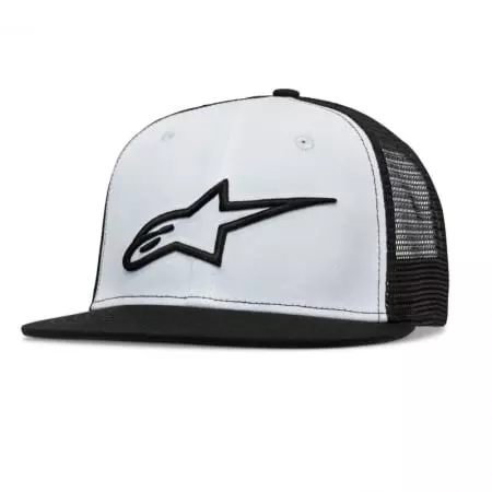Casquette Alpinestars Corp Trucker Blanc Noir
