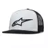 Casquette Alpinestars Corp Trucker Blanc Noir