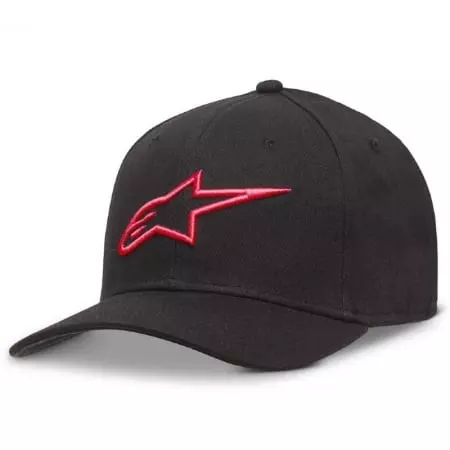 Casquette Alpinestars Ageless Curve Noir Rouge