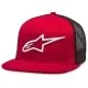 Casquette Alpinestars Corp Trucker Rouge Noir