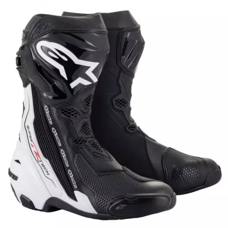 Bottes Alpinestars Supertech R Noir Blanc