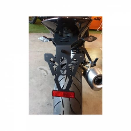 Support de plaque V-Parts noir KTM 1290 Super Duke R - Électricité V PARTS