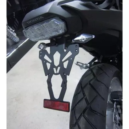Support De plaque V Parts Honda NC750X Noir - Électricité V PARTS
