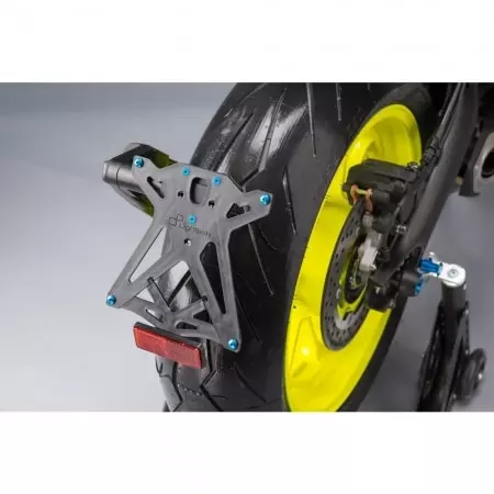 Support de plaque Lightech noir Yamaha MT-09