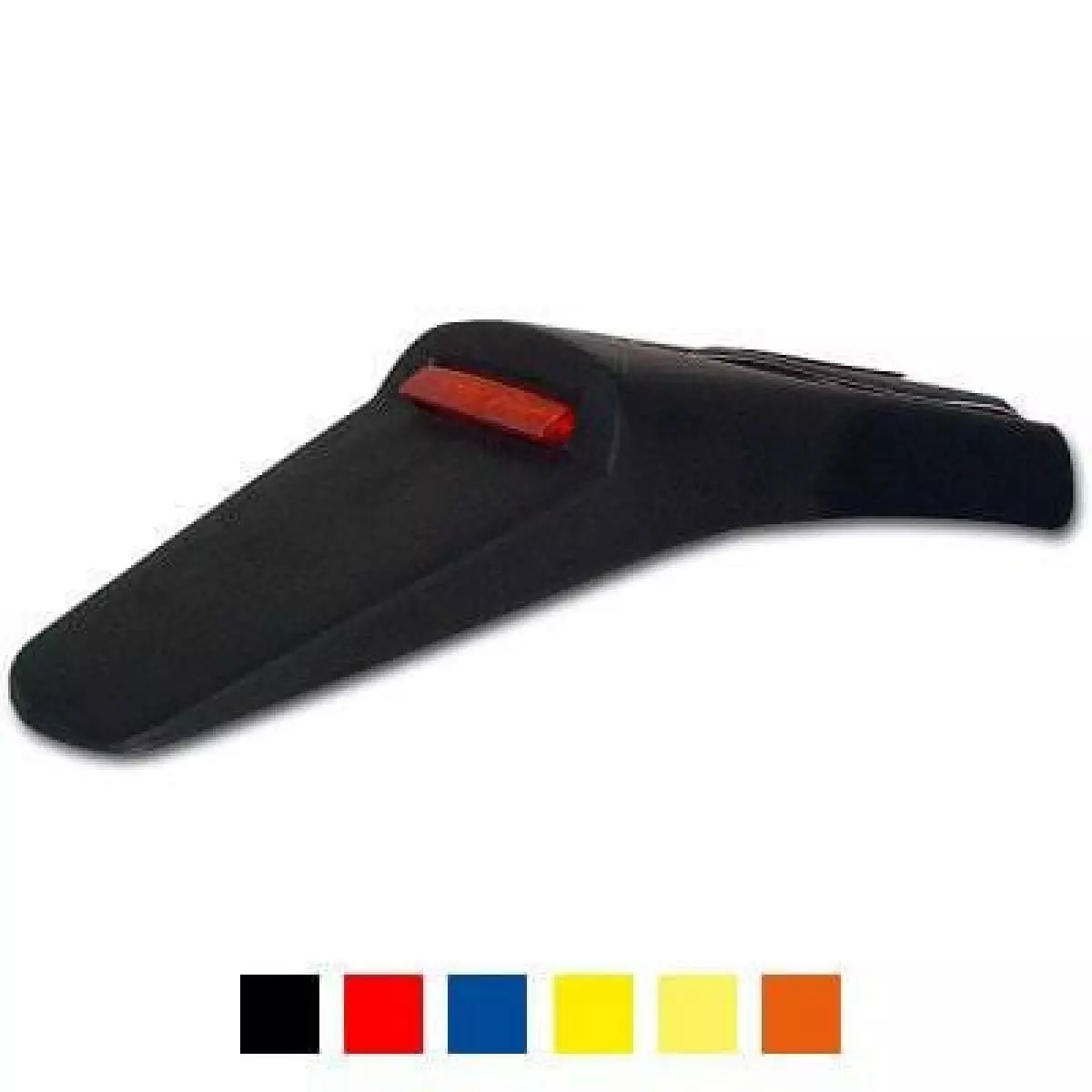 Support De Plaque UFO Noir Avec Feu LED