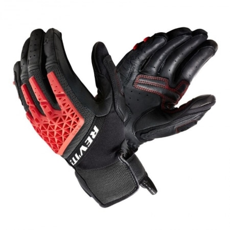 Gants REV'IT Sand 4 Noir Rouge