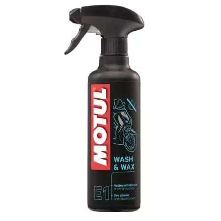 Spray Motul E1 Wash And Wax - 400mL
