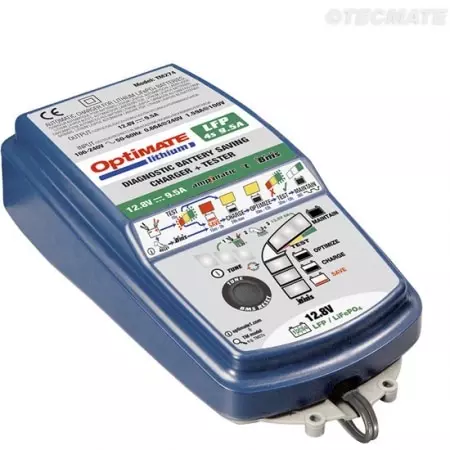 Chargeur De Batterie Tecmate Optimate Lithium 4s 95a-5s 75a - Électricité TECMATE