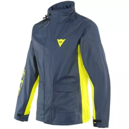 Veste De Pluie Dainese Storm 2 Noir Jaune Fluo