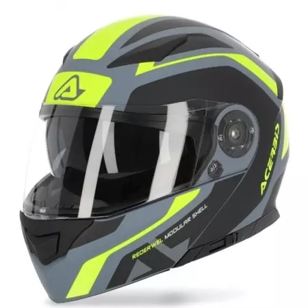 Casque Acerbis Rederwel Gris Jaune