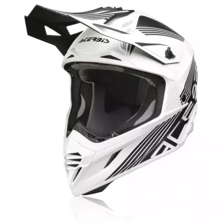 Casque Cross Cross Acerbis X-Track VTR Blanc Noir