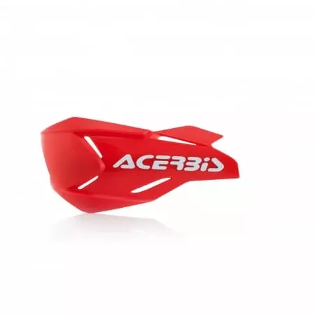 Coques Protège-Mains Acerbis X-Factory Rouge Blanc