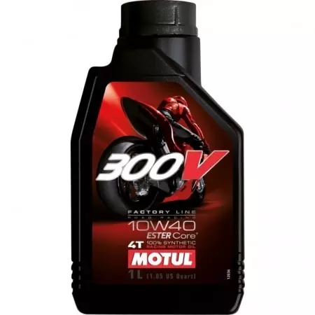 Huile Moteur Motul 300V Factory Line 4T 10W40 - 1 Litre