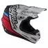 Casque Cross Troy Lee Design SE4 Composite Silhouette Argent Noir