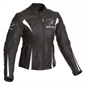 Blouson Femme Bering Lady Gangsta Noir Blanc