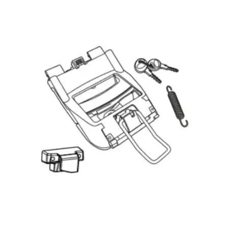 Serrure Shad Top Case SH47