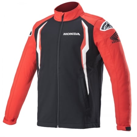 Veste Softshell Alpinestars Honda Noir Rouge