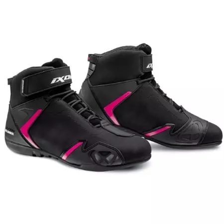 Baskets Femme Ixon Lady Gambler WP Noir Fushia - Bottes et Chaussures Femme IXON