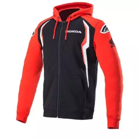 Sweat Alpinestars Honda Noir Rouge