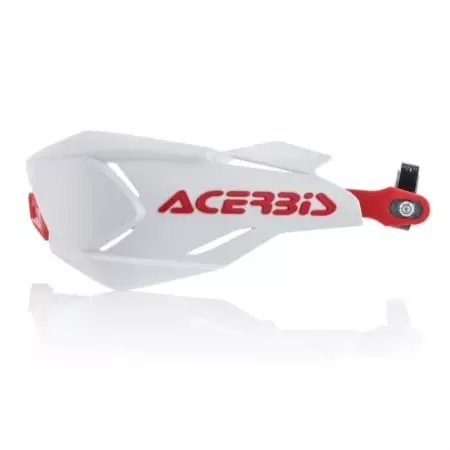 Protège-Mains Acerbis X-Factory Blanc Rouge