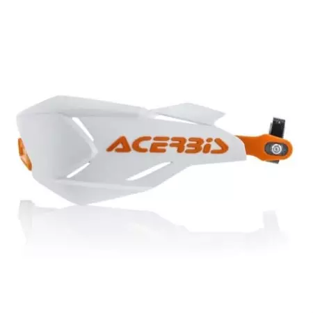 Protège-Mains Acerbis X-Factory Blanc Orange