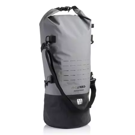 Sac Rouleau Acerbis X-Water Vertical 30L Gris Noir