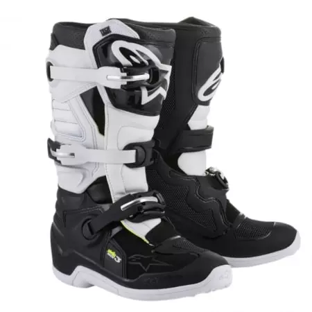 Bottes Cross Femme Alpinestars Stella Tech 3 Noir Blanc