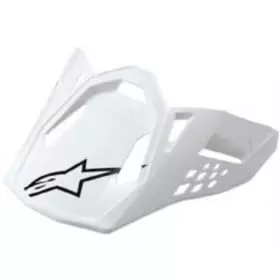 Visière Alpinestars Supertech M10/M8 Blanc Brillant