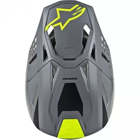 Casquette Alpinestars S-M8 Radium Gris Jaune Fluo Mat