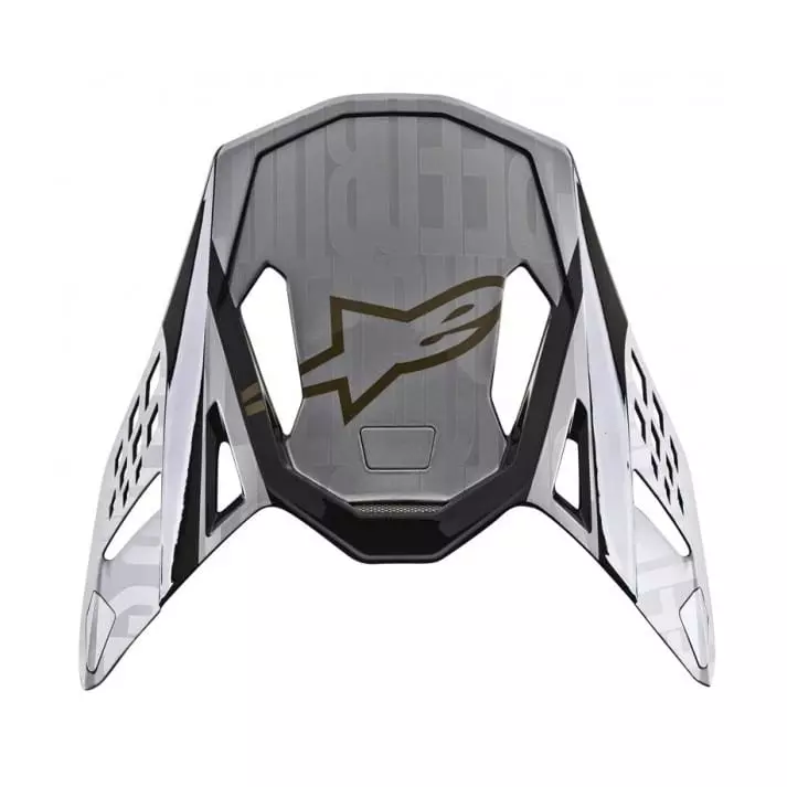 Casquette Alpinestars S-M10 Alloy Argent Noir Or