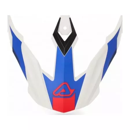 Casquette Acerbis Flip Fs-606 Blanc Bleu Rouge
