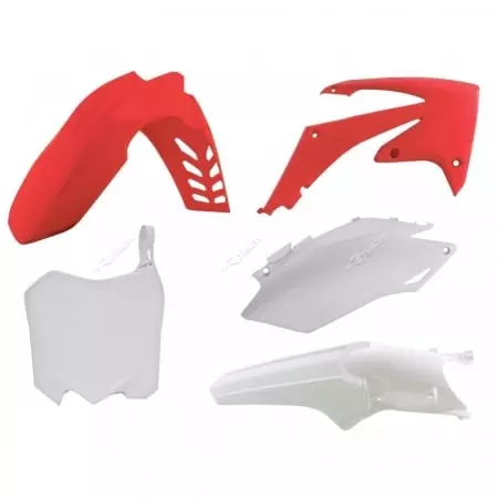 Kit Plastique Racetech Couleur Origine Rouge Blanc Honda CRF250R 450R - Carénage et protection RACETECH