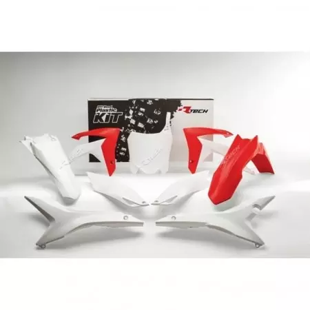 Kit Plastique Racetech Couleur Origine Rouge Blanc Honda CRF250 450R - Carénage et protection RACETECH