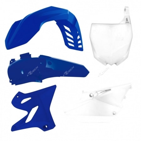 Kit Plastique Racetech Couleur Origine Bleu Blanc Yamaha YZ125 250