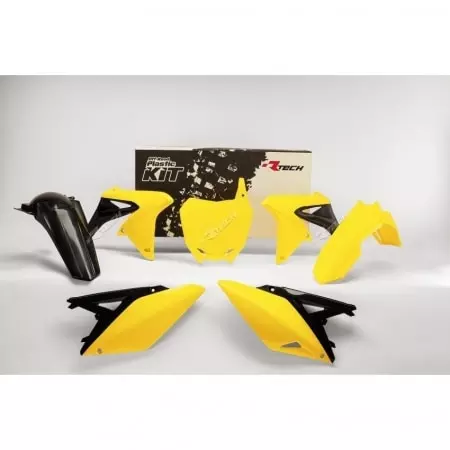 Kit Plastique Racetech Couleur Origine (14-16) Jaune Noir Suzuki RM-Z250