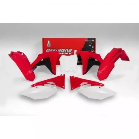 Kit Plastique Racetech Couleur Origine (2017) Rouge Noir Blanc Honda CRF450RX