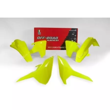 Kit Plastique Racetech Jaune Fluo Husqvarna TE FE