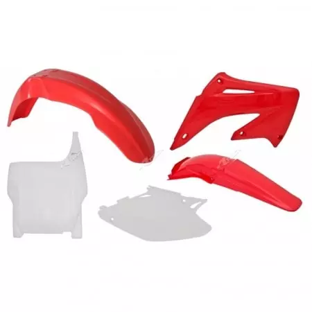 Kit Plastique Racetech Couleur Origine Rouge Blanc Honda CR125R 250R - Carénage et protection RACETECH