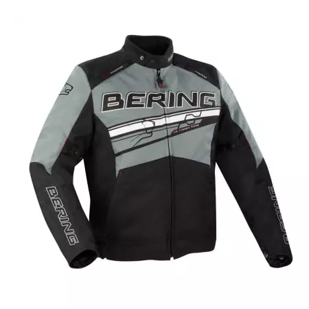 Blouson Bering Bario Noir Gris Blanc