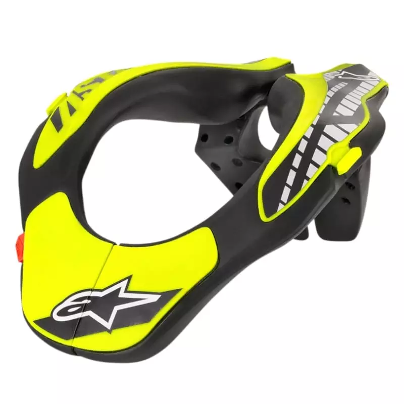 Tour De Nuque Enfant Alpinestars Neck Support Noir Jaune