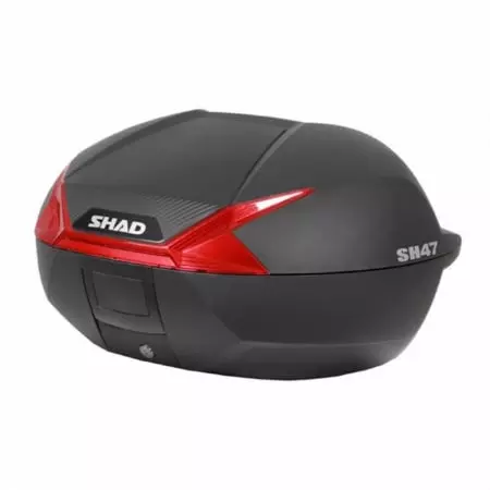 Top Case Shad SH47 Noir Rouge