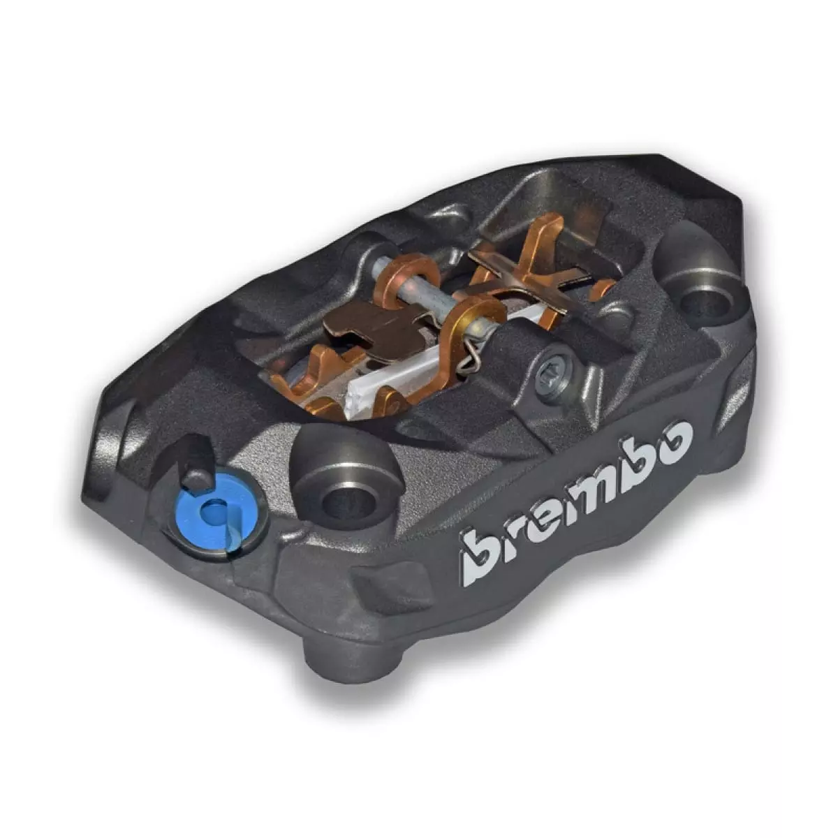 Étrier De Frein Avant Gauche Brembo M4 Or Diamètre 32mm