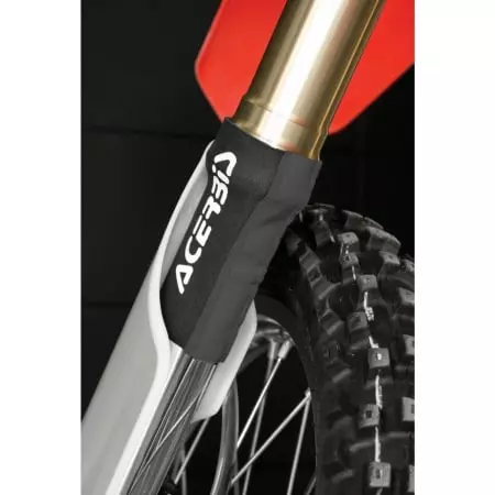 Protections De Fourche Inversée Acerbis Velcro 45-50mm Noir