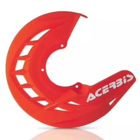 Protège-Disque Avant Acerbis X-Brake Orange Foncé
